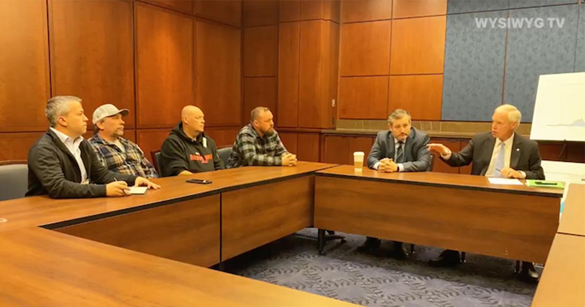 Truckers Meet With Sen. Johnson + Ted Cruz