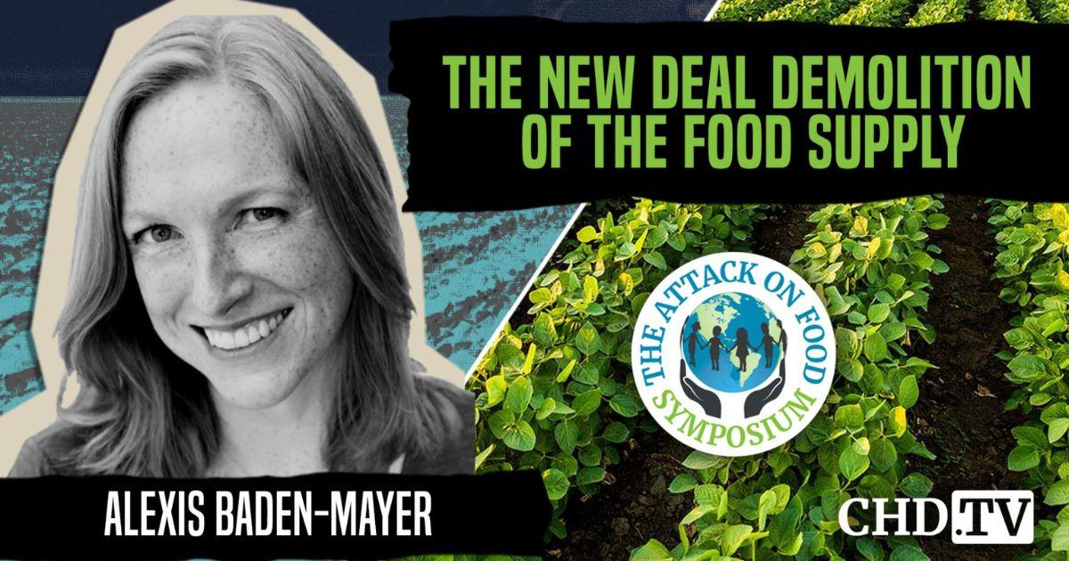 The New Deal Demolition of the Food Supply — Alexis Baden-Mayer