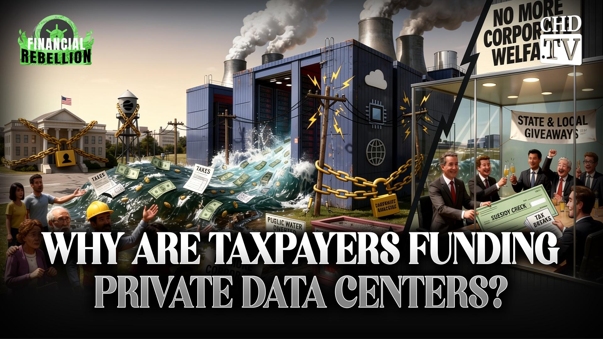 Why are Taxpayers Funding Private Data Centers?