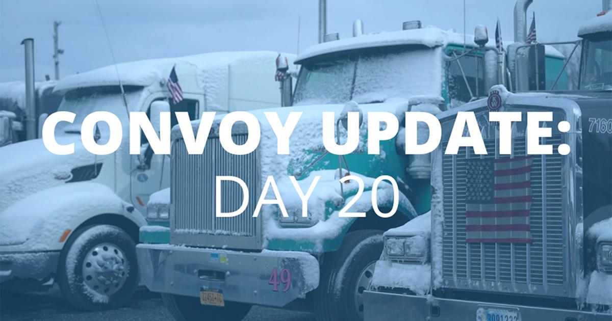 Day 20: Media False Claims About Donations to Truckers + A Spirit of Community, Hope