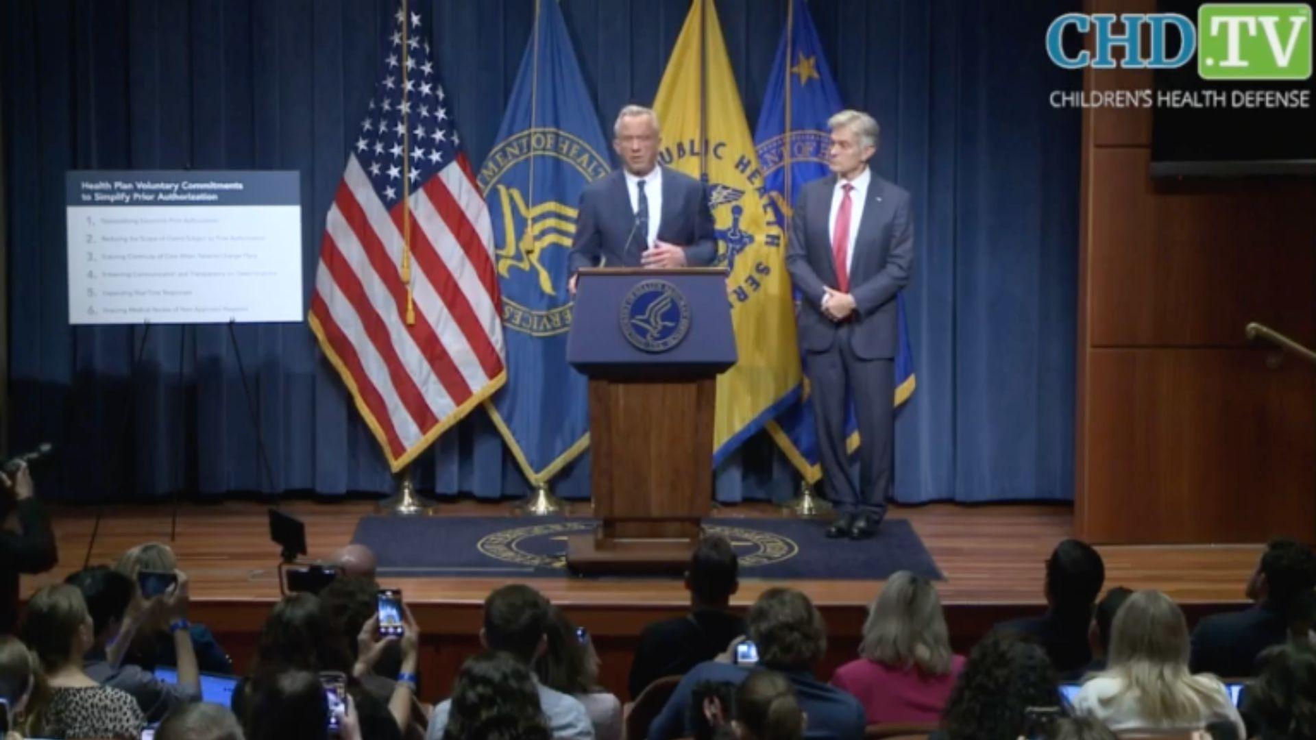 Sec. Kennedy, Admin. Oz Discuss Health Insurance Breakthrough