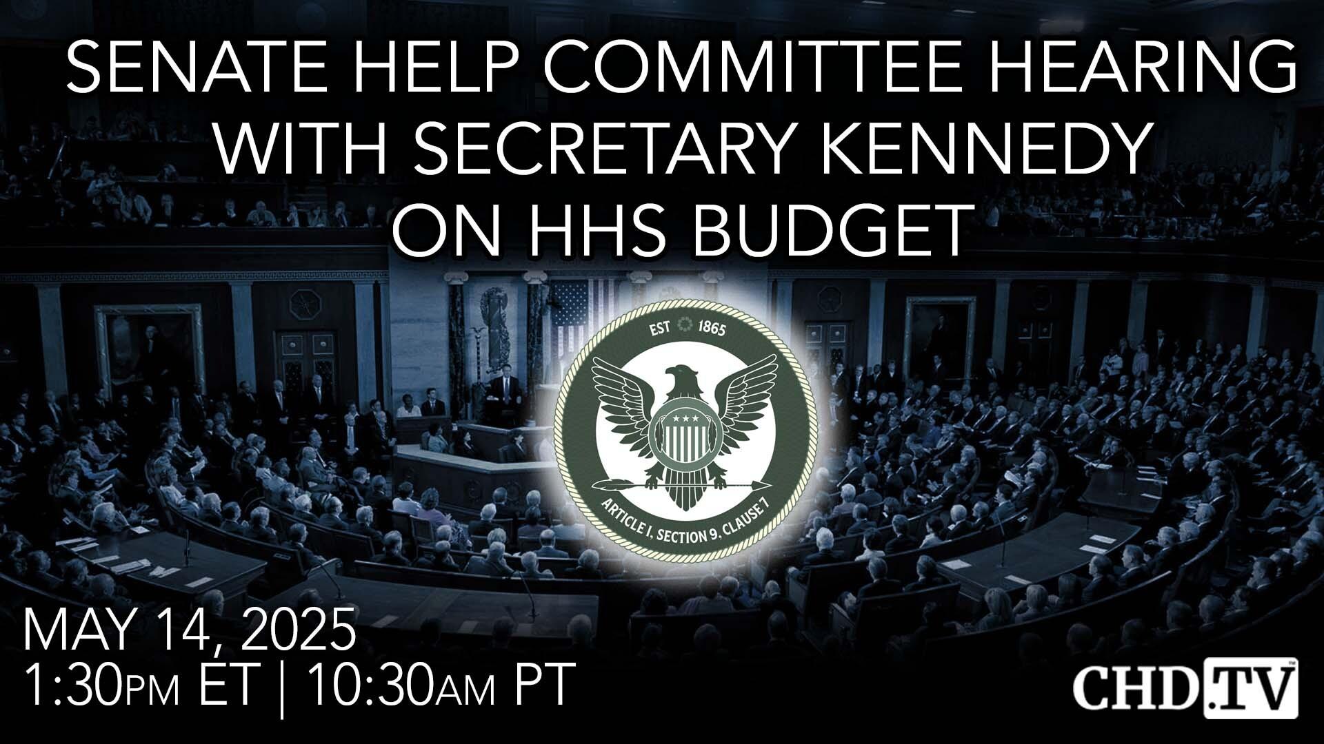 Senate HELP Committee Hearing with Secretary Kennedy on HHS Budget